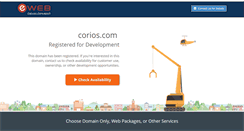 Desktop Screenshot of corios.com